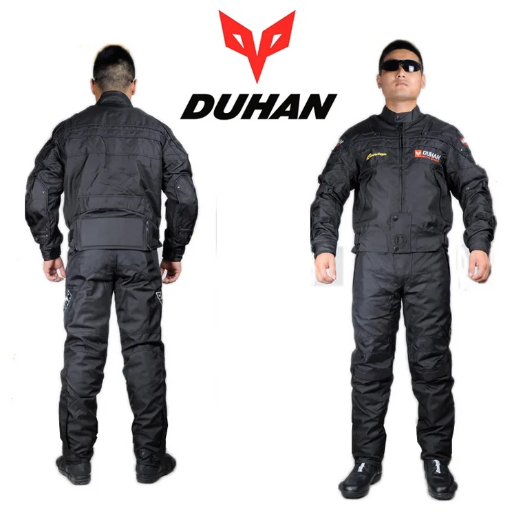 DUHAN moto гоночные мотоциклетные костюмы куртка для верховой езды брюки moto rbike велосипедные майки для мужчин moto rcycle Байкерская одежда D-020 и DK-02