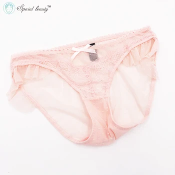 

Free shipping!!!Special beauty!!!Pink color Sexy Lovely Fashion Enchanting Comfortable No sense Lace Briefs Women's underwear