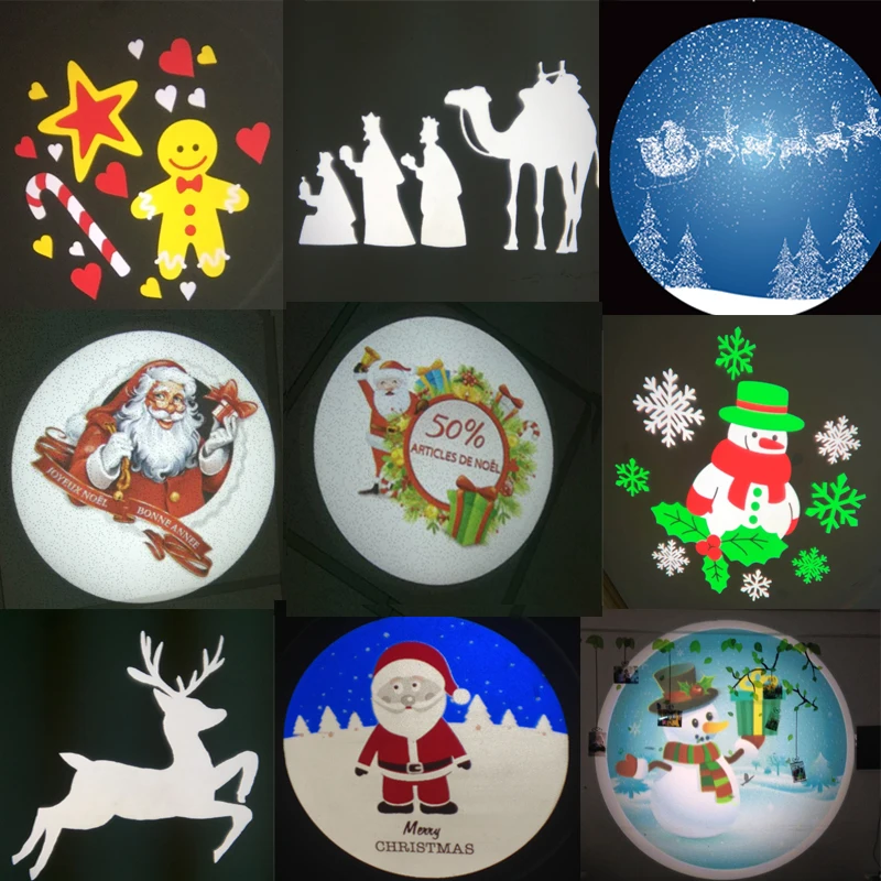 Christmas cases from Ledy projector