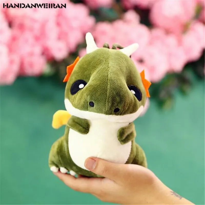 Плюшевая мини игрушка с динозавром HANDANWEIRAN 1 шт. милый мультяшный маленький