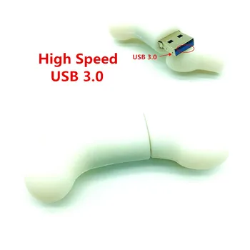 

High Speed Dog bone USB 3.0 Flash Drives Real Capacity 32GB Pen Drive Cartoon Mini Pendrive usb flash 16gb memory stick