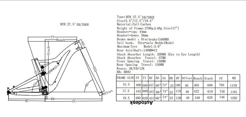 Enduro 27,5 er полная подвесная карбоновая рама mtb 148*12 мм увеличительная через ось подвесная рама для горного велосипеда 29ER
