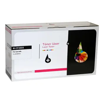 

Laser Toner cartridge compatible HP 80X Black replaces CF280X