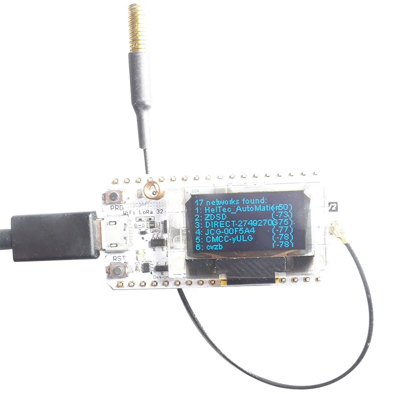 ESP32 Lora SX1278 0.96 дюймов синий OLED Дисплей Bluetooth WI-FI Lora комплект 32 модуль IOT развитию для Arduino w /Телевизионные антенны