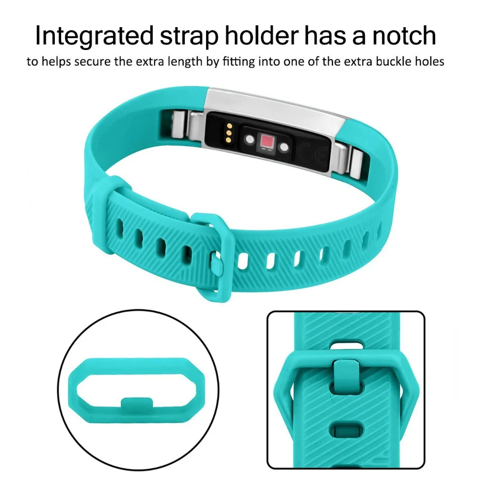 Baaletc For Fitbit Alta HR/Alta Silicone Watchband Replacement Wrist Band Silicon Strap Clasp  Smart Wristband Watch For Fitbit