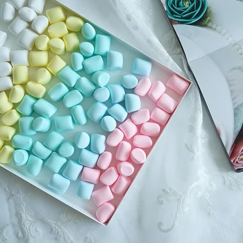 

Simulated marshmallow Cute photography background props Simulation candy Home softcover
