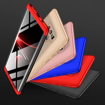 

100pcs 360 Degree Luxury Full Body Matte Hard Case For Samsung Galaxy S20 Plus Ultra S10 E 5G Note 10 9 Shockproof PC Cover