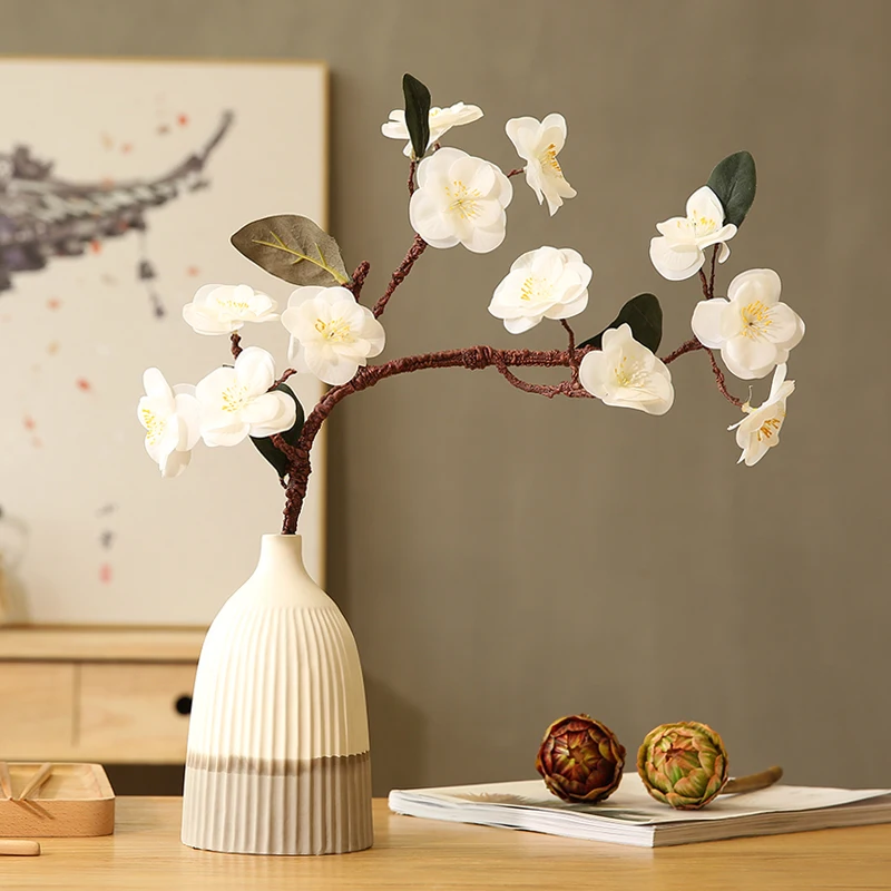 

Ceramic flower vase Black/white vases for centerpieces for weddings Porcelain flower bottle Tabletop flowerpot home decoration