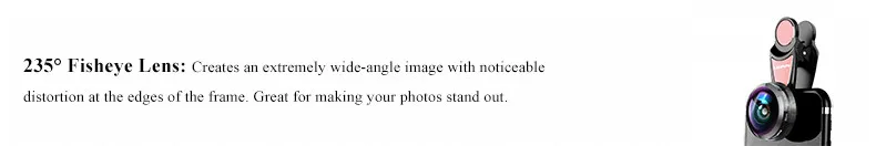 LIGINN объектив мобильного телефона 235 градусов Супер Рыбий глаз объектив для iPhone X 8 huawei mate 10 9 Xiaomi HD 8 мм объектив камеры рыбий глаз L-823
