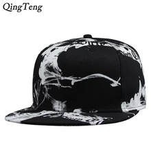Повседневная Кепка с чернильным рисунком, бейсболка для мужчин и женщин, регулируемая бейсболка, хлопковая брендовая Кепка в китайском стиле