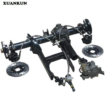 

XUANKUN Four - Wheeled Motorcycle Karting Modified Parts Suspension Beach Axle Drive Differential Rear Axle Disc Brake