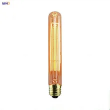 IWHD T185 Ретро лампа Bombilla Edison ЛАМПЫ E27 40 Вт 220 В промышленных Декор Lampara Винтаж лампа Ampolletas ампулы Gloeilamp