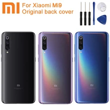 Чехол Xiao mi Xiaomi mi со стеклянной батареей для задней крышки Xiao mi 9 mi 9 M9 mi 9 задняя крышка+ инструмент