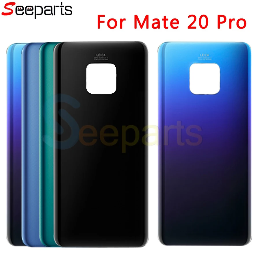 Huawei Mate 20 Lite Battery Cover Back Glass Panel Rear Door Housing Case For Huawei Mate 20 Pro Battery Cover Mate20 Replace (2)