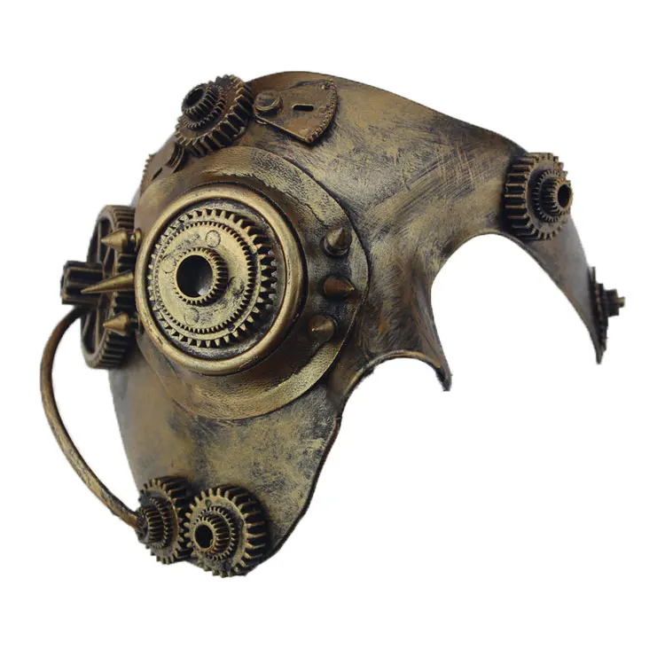 Punk mask Masquerade Ball Mardi Gras Full Face Masks Party Costume Accessory | Дом и сад