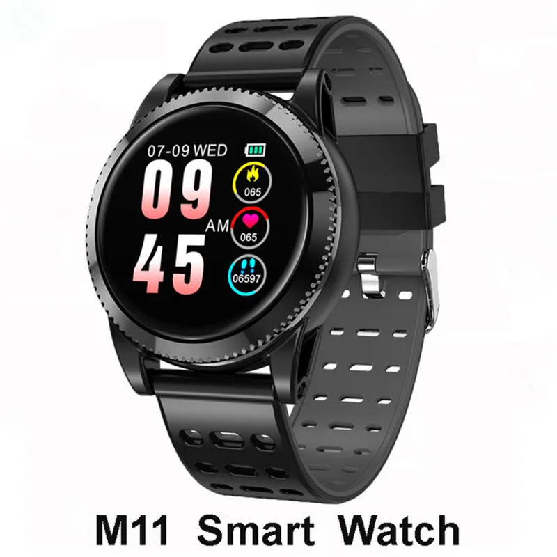 

M11 Smart Wristband Heart Rate Blood Pressure Waterproof Monitor Fitness Activity Tracker Pedometer Bracelet Smart Band