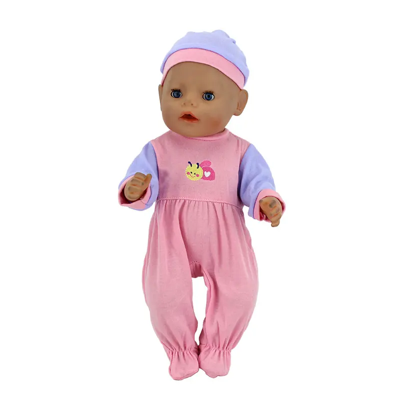 Модные наряды для 43 см Zapf Baby Doll 17 дюймов Reborn Одежда для младенцев