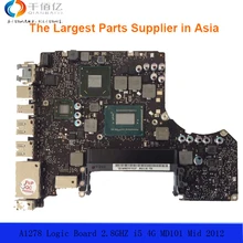 Laptop Motherboard For A1278 MacBook Pro Mid 2012 Logic Board 13′ MD101 4G i5 2.8GHZ 820-3115-A
