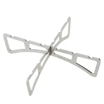 

Portable Durable Stainless Steel Steamers Stand Rack Outdoor Camping Hiking Picnic Cookware Steaming Stand Camping Equipment
