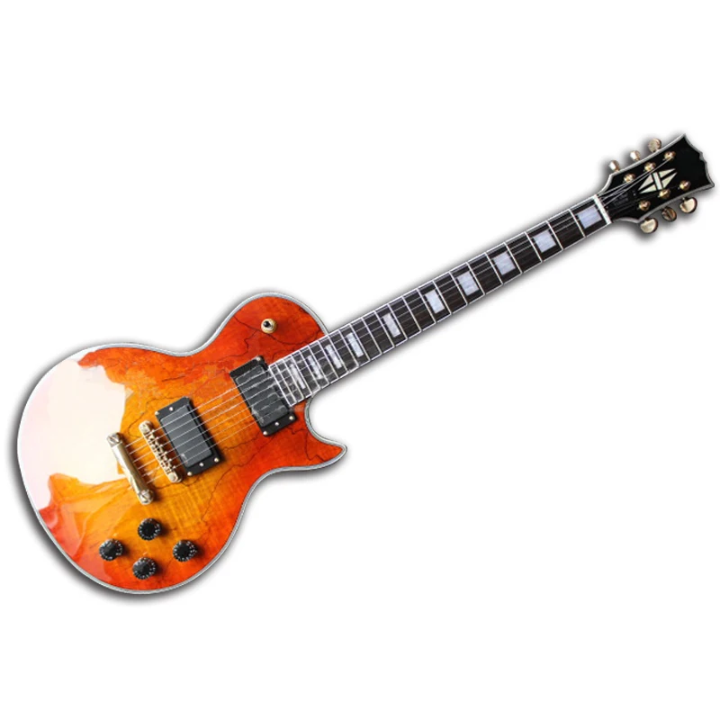 

Electric Guitar lp custom Guitar 40inch Professional Mahogany Guitar Electric Gradient Color 6 strings AGT44