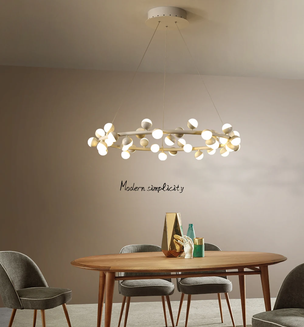 LED Постмодерн Железыне Алюминиевые Акриловые Молекулы Светодиодные Лампы.Светодиодные Светильники Люстры Подвесные.Светильники Подвесные Светильники.Светильник Подвесной Светильник.Для Столовой,Фойе и Спальни