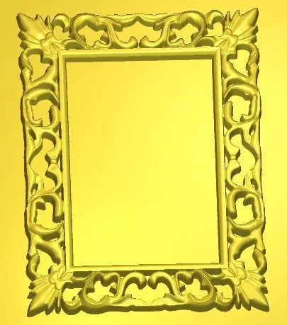 

3d model STL relief for cnc in STL file format Frame EXCLUSIVE MODEL--22