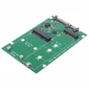 mSATA & M.2 (B-Key NGFF) 2in1 Sized Multiple SSD to SATA 3 III Adapter Converter ► Photo 2/6