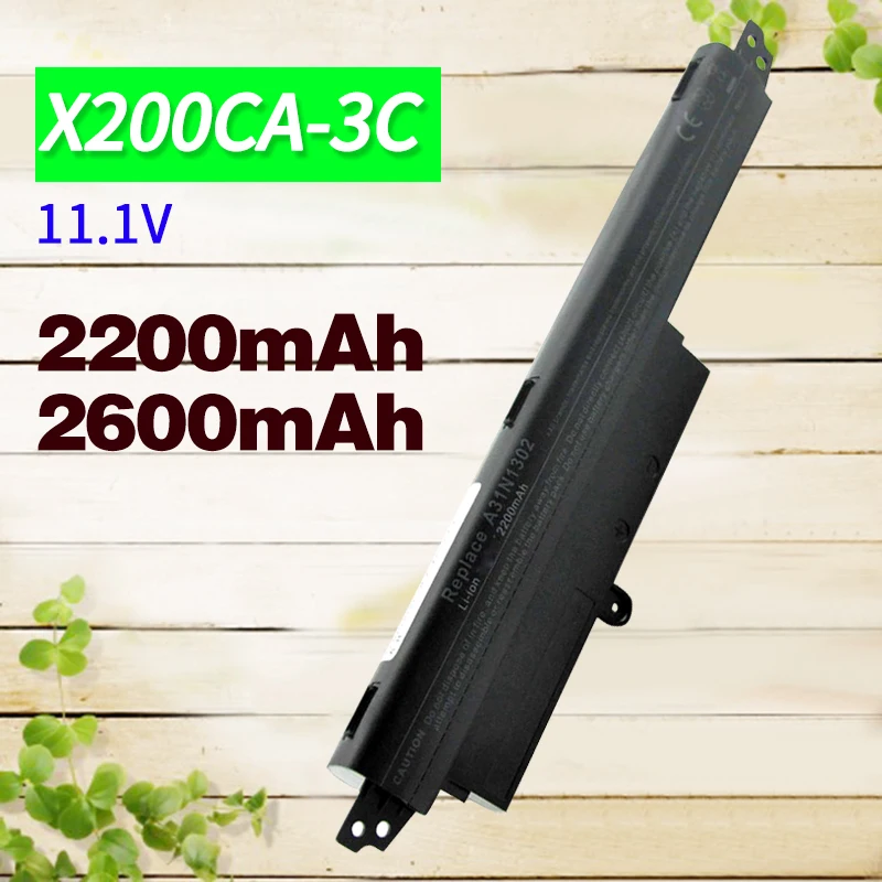 ApexWay Laptop Battery For ASUS A31N1302 A31LMH2 A31LMH2 A31LM9H For VivoBook X200M X200LA F200CA 200CA 11.6\ ApexWay Laptop Battery For ASUS A31N1302 A31LMH2 A31LMH2 A31LM9H For VivoBook X200M X200LA F200CA 200CA 11.6\