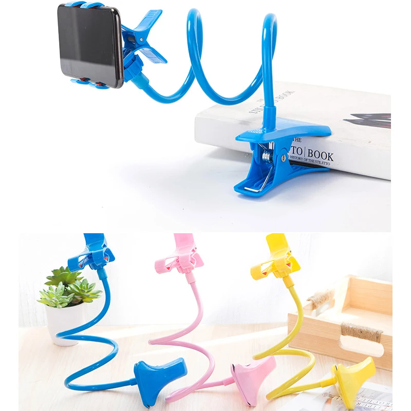 360 Degree Roating Flexible Phone Holder Stand For Mobile Long Arm Holder Bracket Support For Bed Desktop Tablet (5)