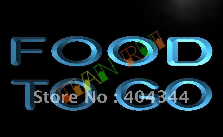 

LB399- Food To Go Delivery Service NEW LED Neon Light Sign