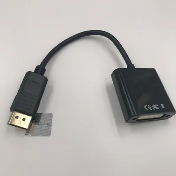 

Display Port to DVI Adapter Male to Female DisplayPort to DVI-I Cable DP to DVI 24+5 Support 4K 1080P For Monitor Computer 15cm