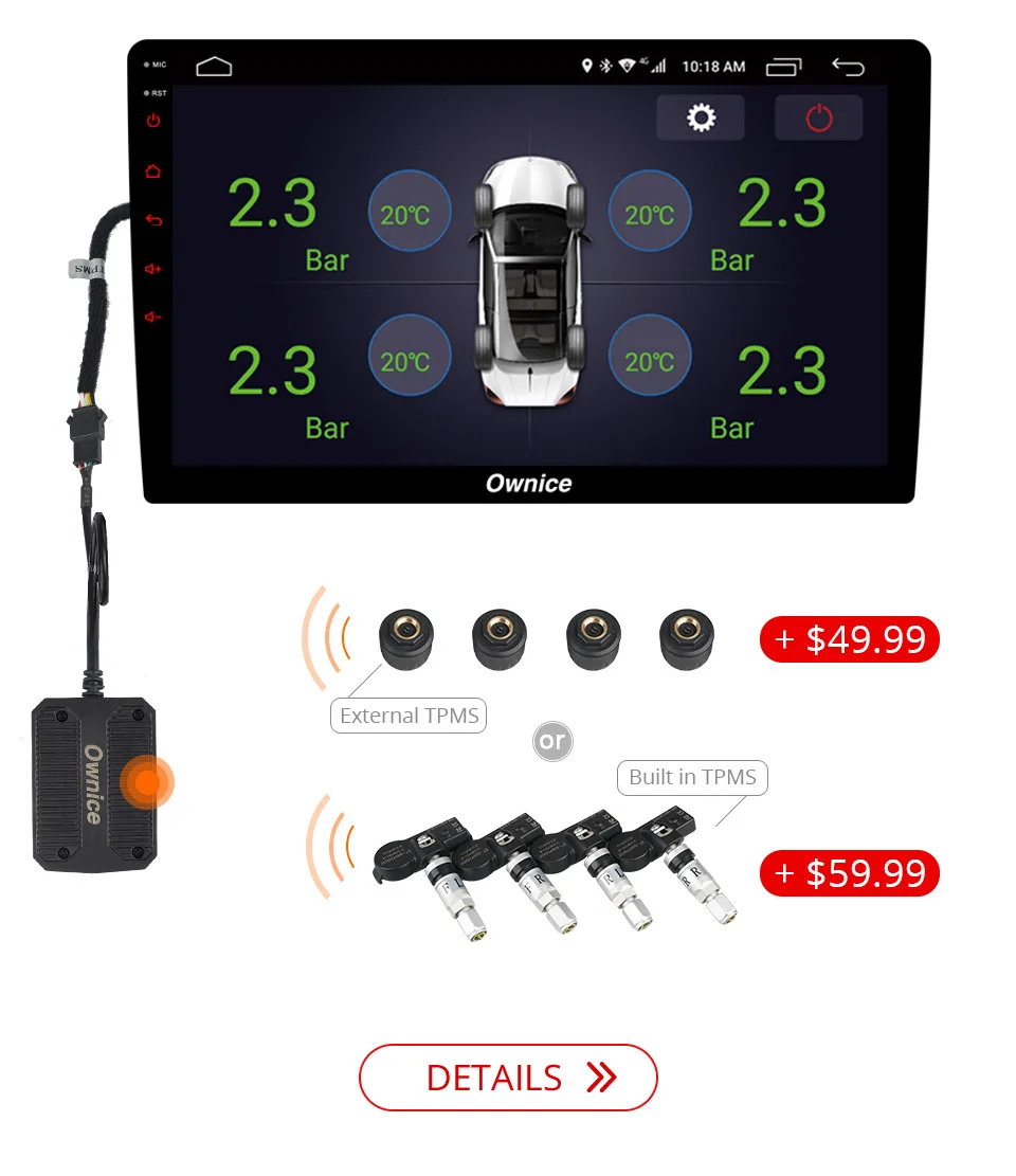 Flash Deal Ownice K1 K2 Octa 8 Core Car DVD GPS android 8.1 32GB for Honda CRV 2006 2007 2008 2009 2010 2011 Video radio Support 4G LTE 29