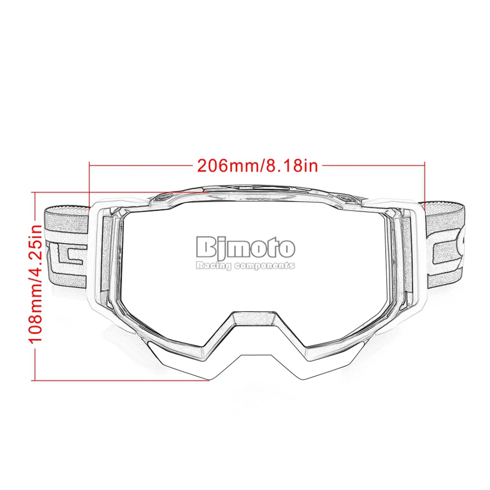 BJMOTO Новинка Wan женские очки MX очки для мотокросса очки внедорожные грязные мотоциклетные шлемы Google Лыжные очки Спортивные очки Gafa