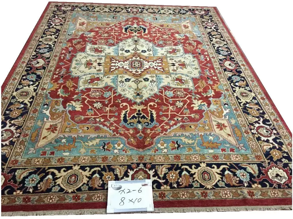 Original single export Turkish handmade carpets OUSHAK Ozarks pure wool carpet X2 6