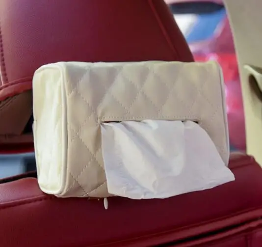 Козырек висячий блок коробка ткани автомобильный насосный лоток автомобильные коробки для салфеток сиденье для Volkswagen VW Golf для Lada для KIA для Ford