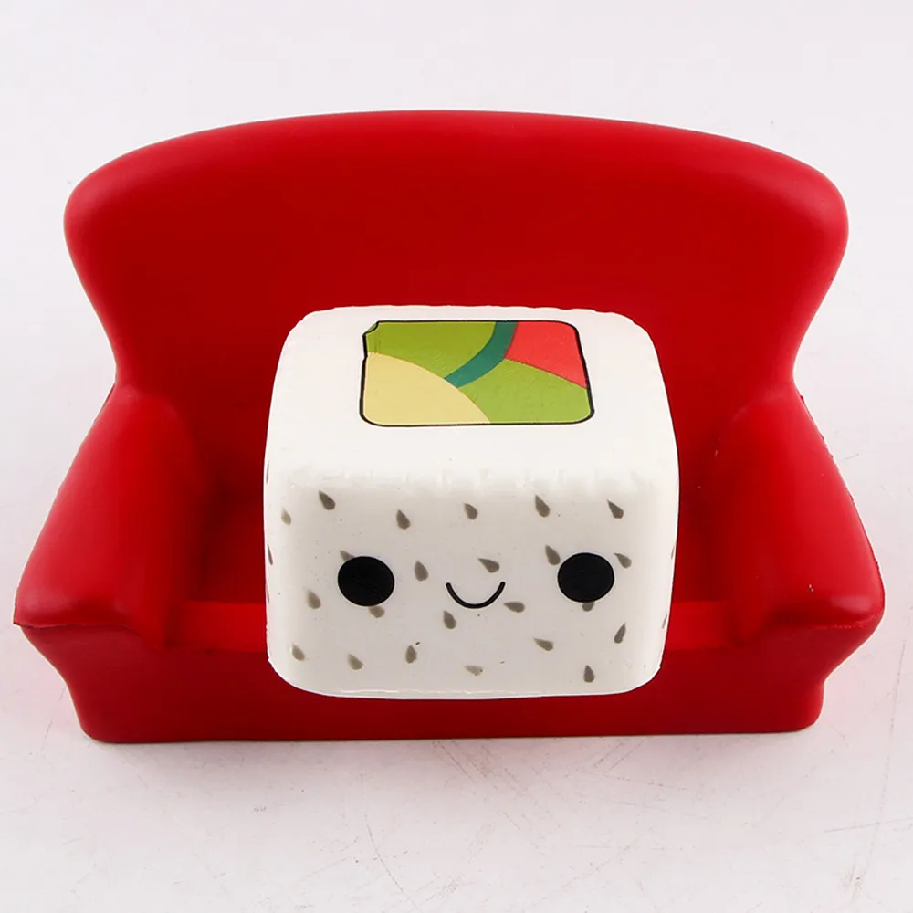 Суши Ароматизированная сжимающая медленно поднимающаяся забавная игрушка для снятия стресса подарок мягкие игрушки 2018MAR30