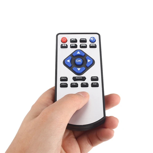 Special Offers Cewaal Projector Remote Control AV Cable Waterproof Projector Distance Control Battery Operated Presentation Accessories