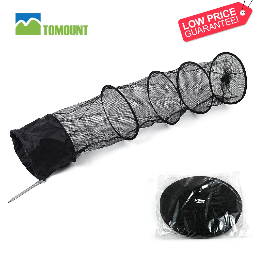 Floating Fish Fishing Basket Mesh Net Collapsible Fresh Water 5 Tiers