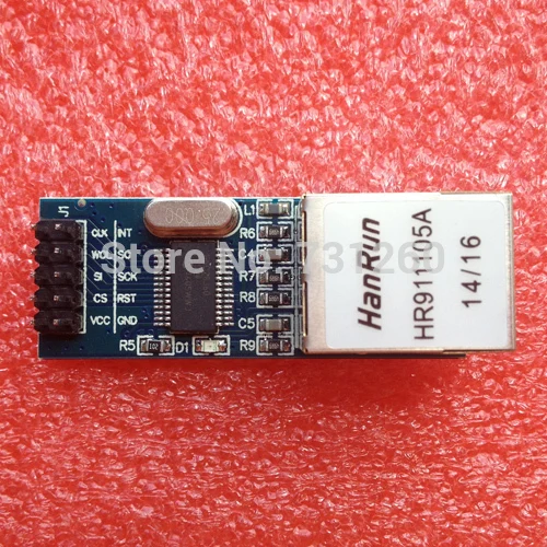 1pcs ENC28J60 SPI interface network module Ethernet module