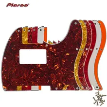 Запчасти для гитары Pleroo-для стандарта США 8 винтовых отверстий Tele Telecaster с PAF Humbucker Guitar Pickguard Scartch Plate