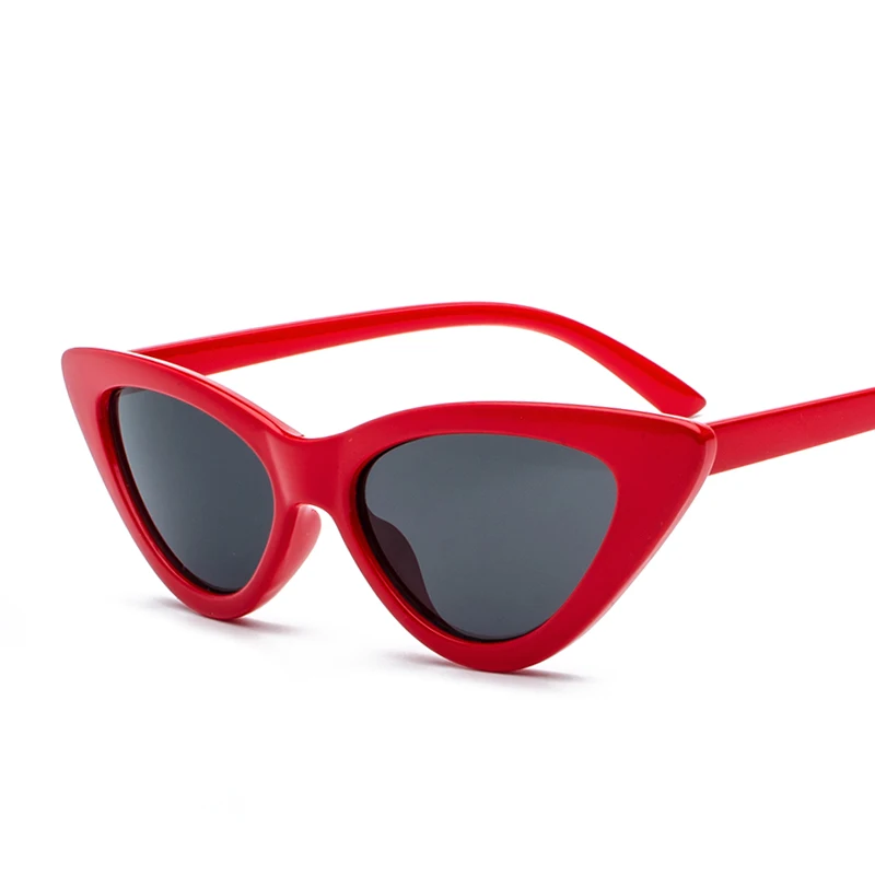 

Mixxar Cute Sexy Ladies Retro Cat Eye Sunglasses Women Triangle Vintage Women Brand Sun dropshipping UV400 Eyeglasses Ocean Film