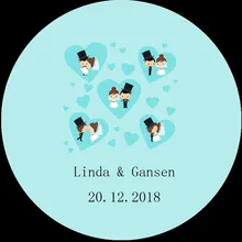 100 шт. пользовательские Стикеры и индивидуальный логотип свадьбы Стикеры s ваш собственный дизайн Стикеры s персонализированные Стикеры s Boda