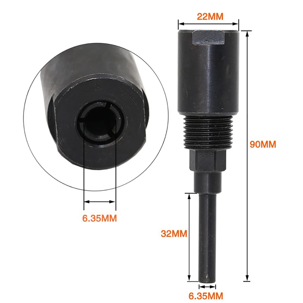 

Dual Machine for Drill Chucks Wood Milling Machines Professional router extension bar