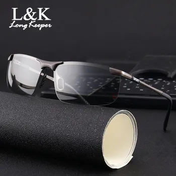 

Car Driving Square Photochromic Sunglasses Men Polarized Vintage Black Driving Sun glasses For Men Oculos de sol masculino