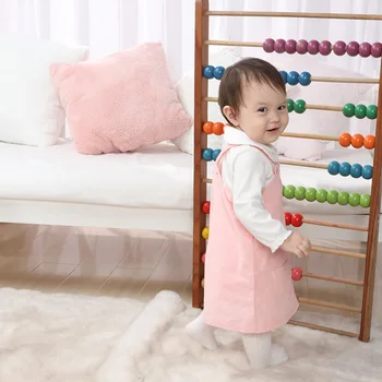

2019 New 2pcs Baby Set Infant Baby Girls Spring Autumn Clothes Long Sleeves Stripe Bodysuit Cat Vest Snug Baby clothing