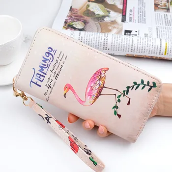 

Lovely Europe and America Style Long Wallet Purse Women Female Soft Leather Clutch Purse Wallet For Women Purse Card Holders