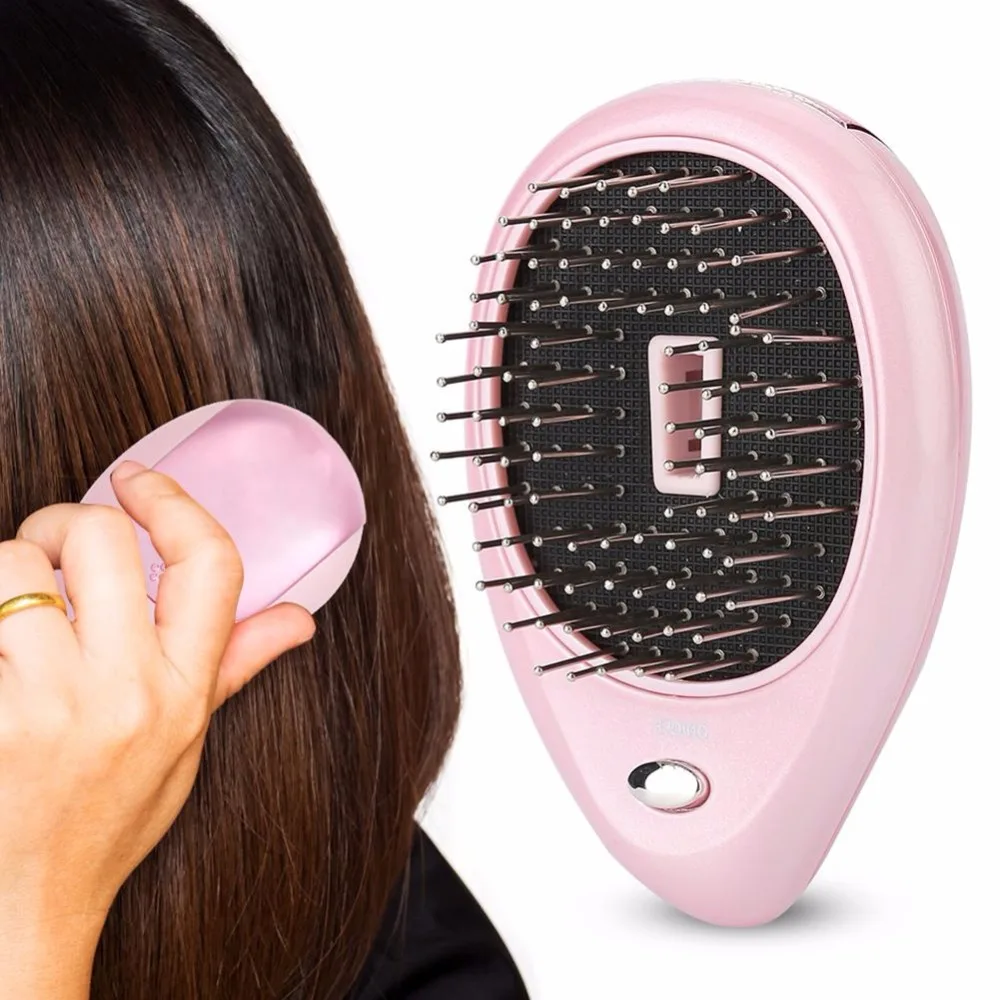 Hair Comb Electric Portable Massager Ionic Scalp Hair Loss ...
