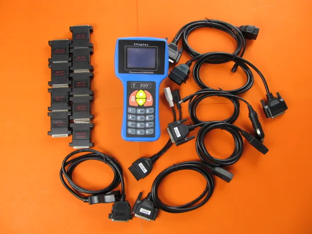 

t300 v16.8 auto key programmer 2017 newest version blue color transponder Key Decoder For Multi-brands Car