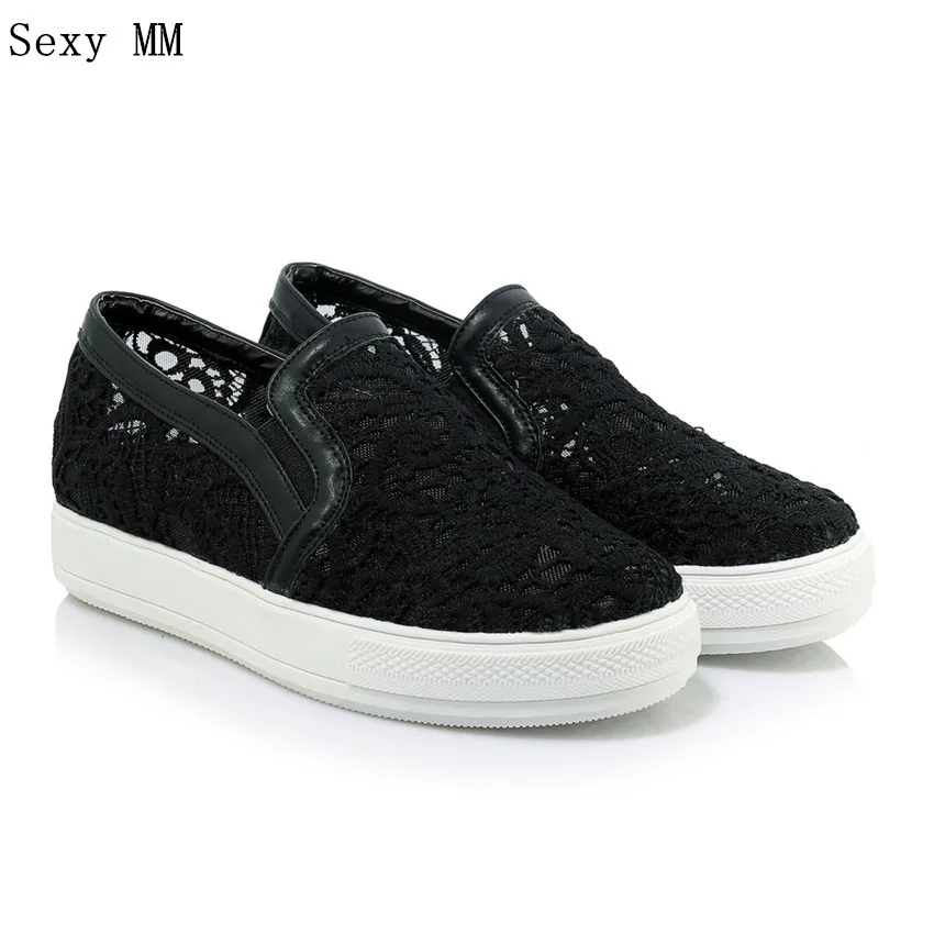 

Summer Slip On Shoes Women Oxfords Shoes Loafers Flats Woman Casual Flat Shoes High Quality Plus Size 34 - 40 41 42 43