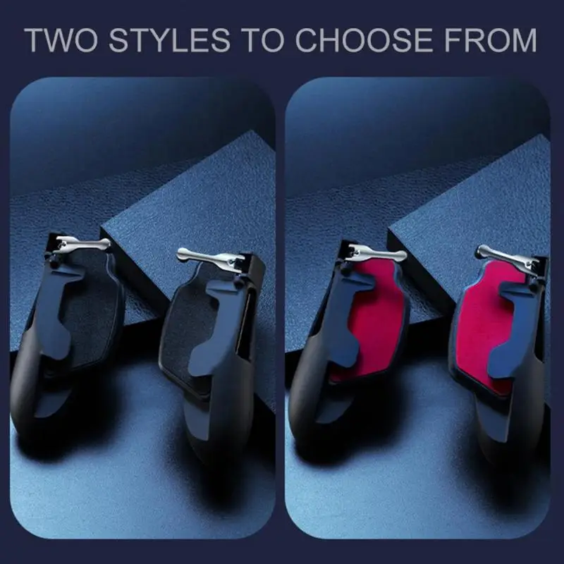  2pcs H7 Tablet Game Controller for PUBG Shoot Games ABS + Zinc Alloy Joystick Trigger Gamepad Handl